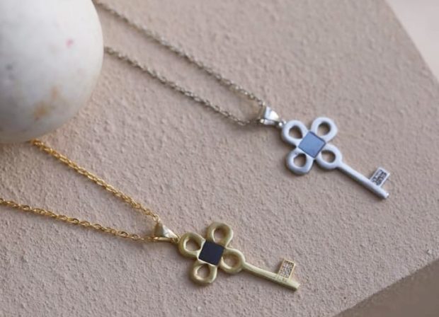 Love Key silver